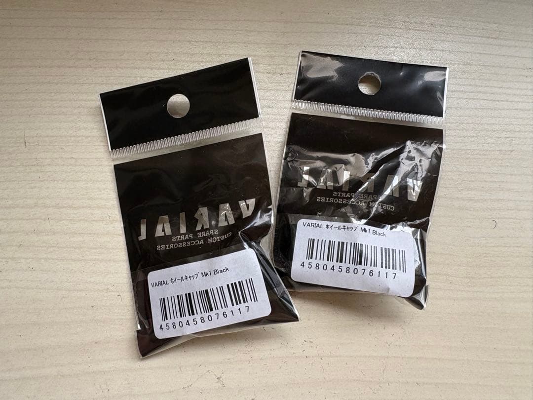 ★☆DRT バリアル　mk-1 ブラック　ホイールキャップ 2個セット　新品