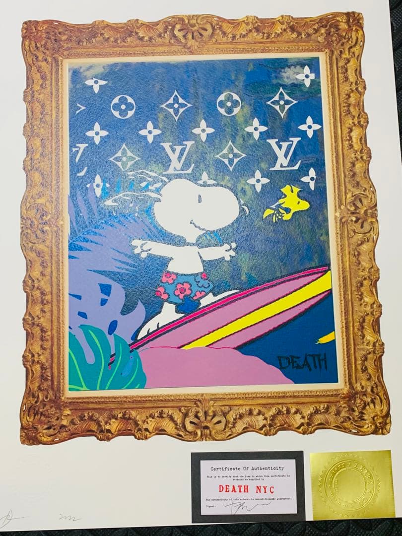 売約済！世界限定品 正規品DEATH NYC ポップアート ルイヴィトン