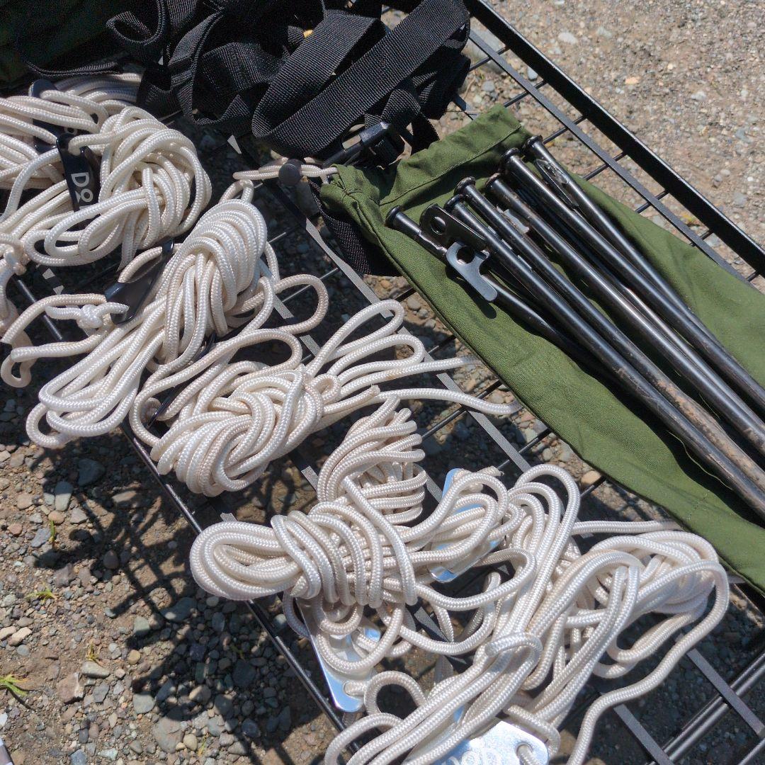 dod いつかのタープTC ポールなし　カーキ　オマケ付き