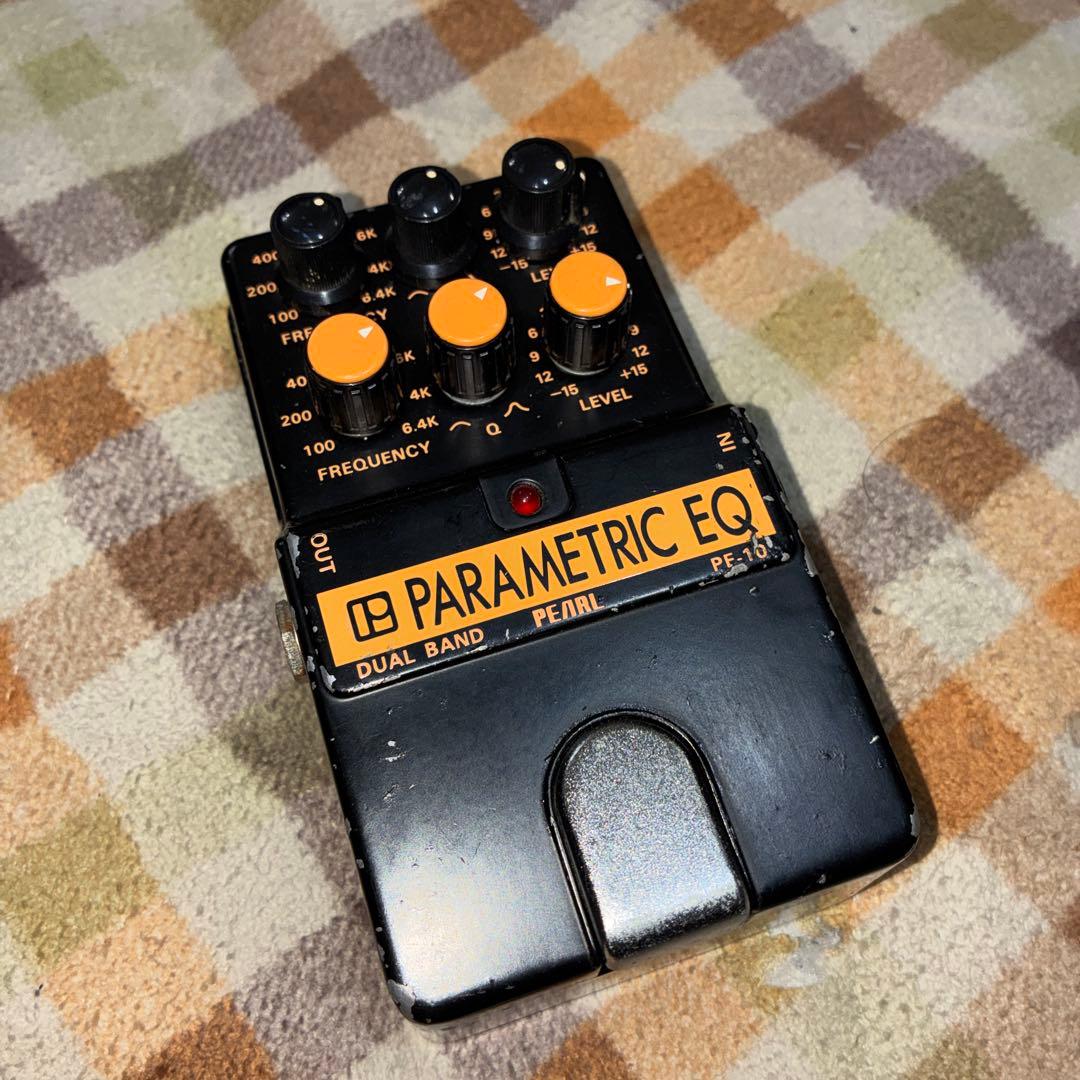希少Pearl PE-10 Parametric EQデュアルバンドEQ 日本製