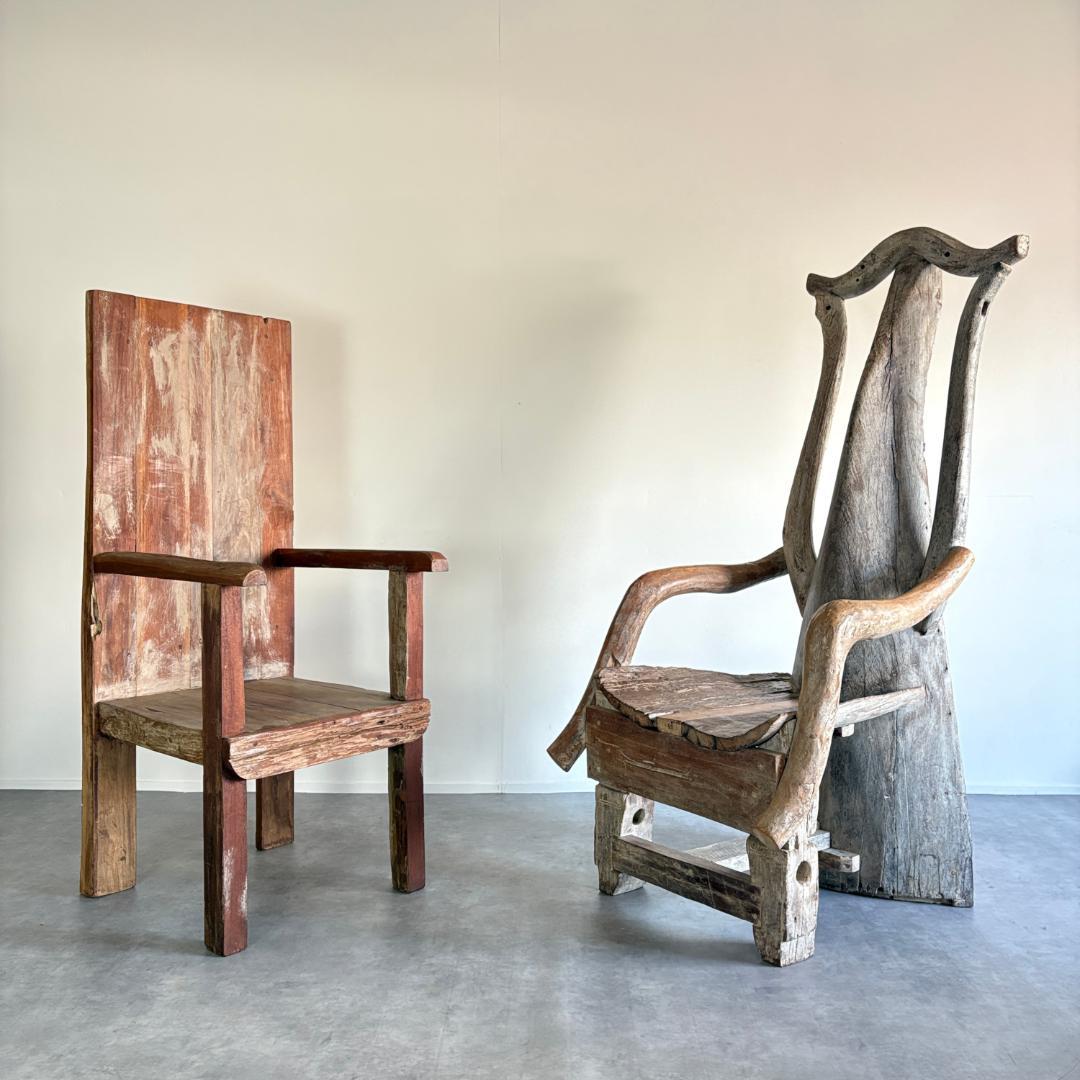 民族美術（Tribal Art）　トライバルクイーンチェア