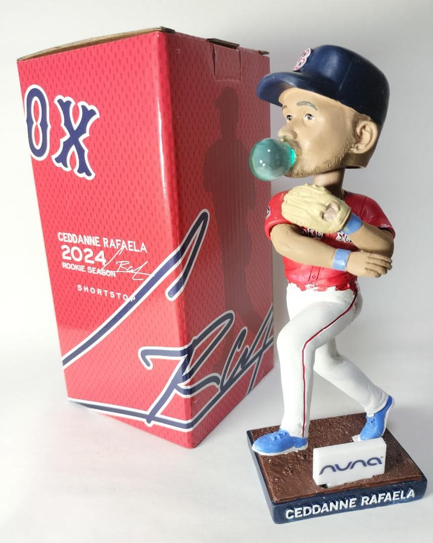 セダン・ラファエラ／”ショートストップ” ボブルヘッド人形 (レッドソックス）