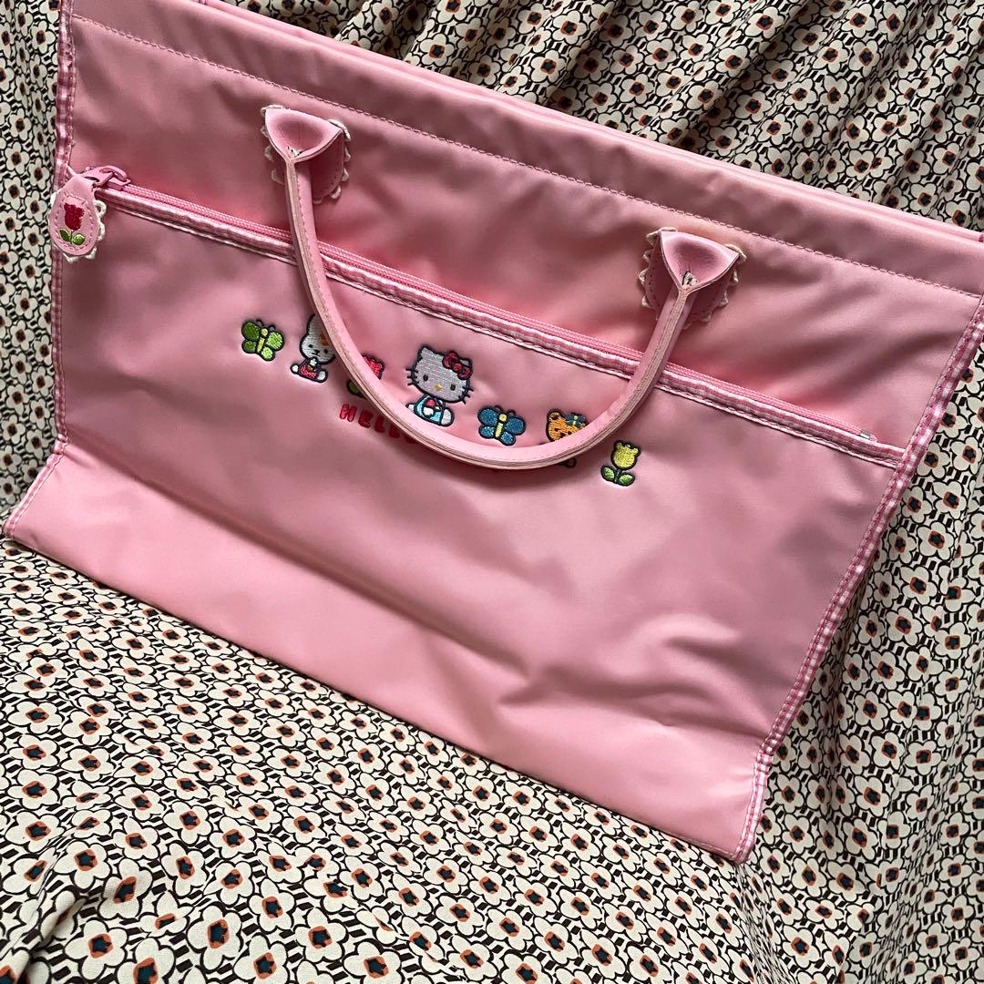 ハローキティ　レッスンバッグ