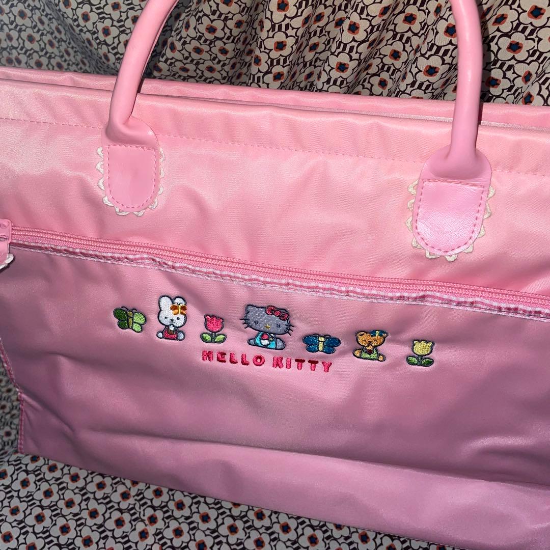 ハローキティ　レッスンバッグ