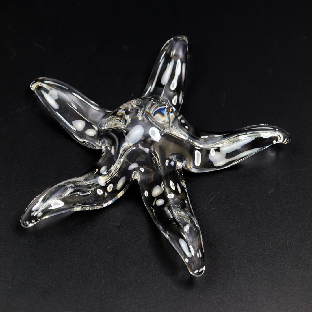 Steuben Galss スターフィッシュ ヒトデ 置物