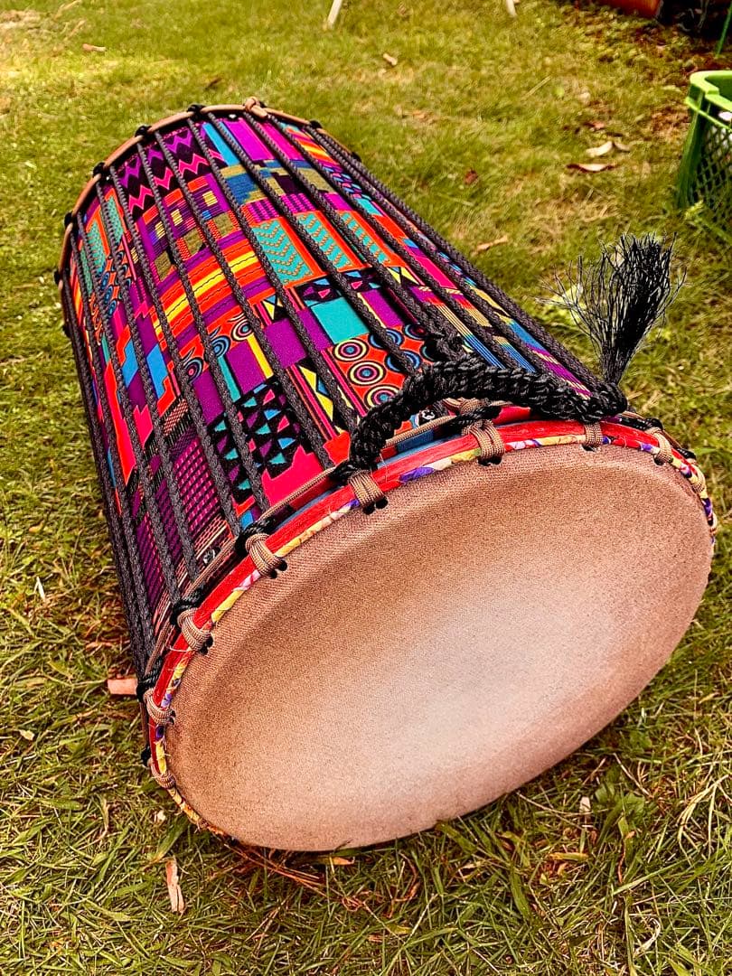 値下げ❣️フリースタイルドラムVOD12サンバン Afro fabric