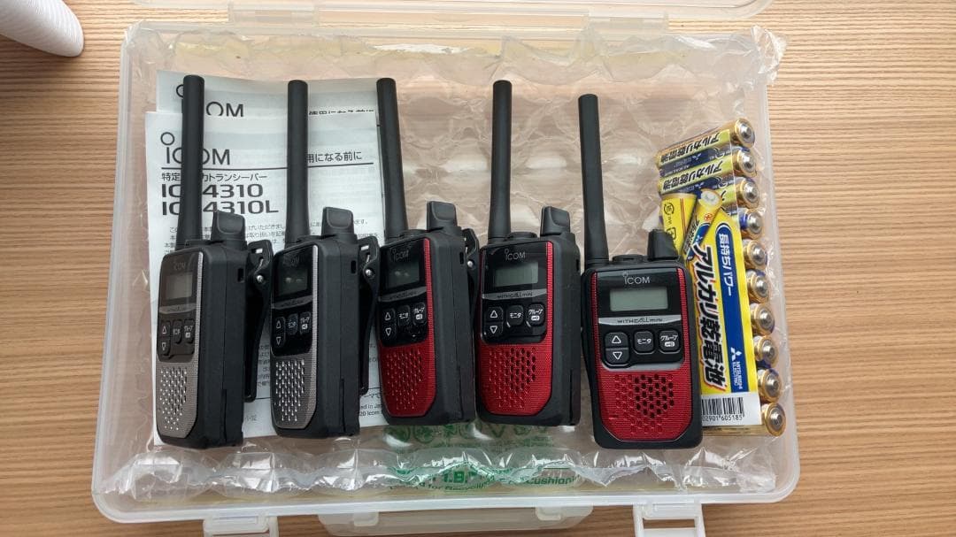 【美品】ICOM IC-4310 トランシーバー 5台セット