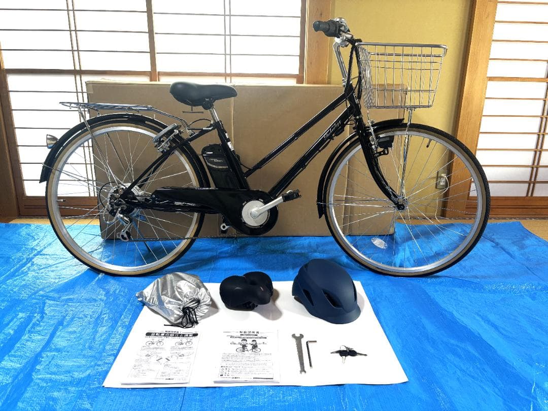2週間使用の新車 ６段変速　電動アシスト自転車 DACT266　 26インチ