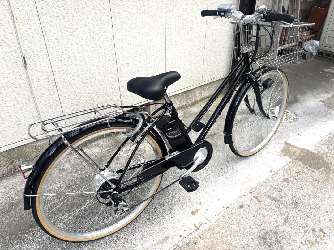 2週間使用の新車 ６段変速　電動アシスト自転車 DACT266　 26インチ