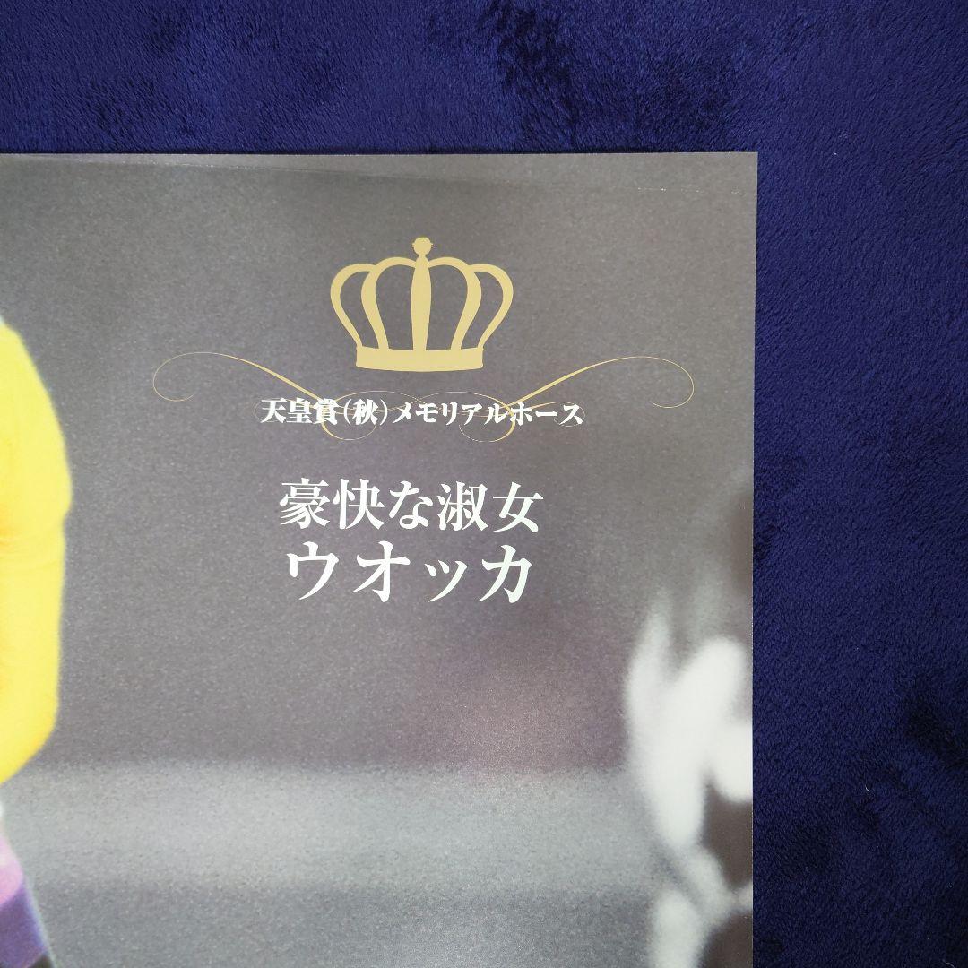 ウオッカ　天皇賞秋　ポスター　JRA