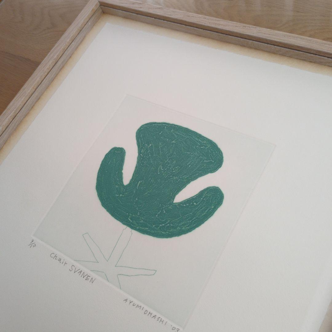 銅版画 Chair SVANEN 　大橋歩さん