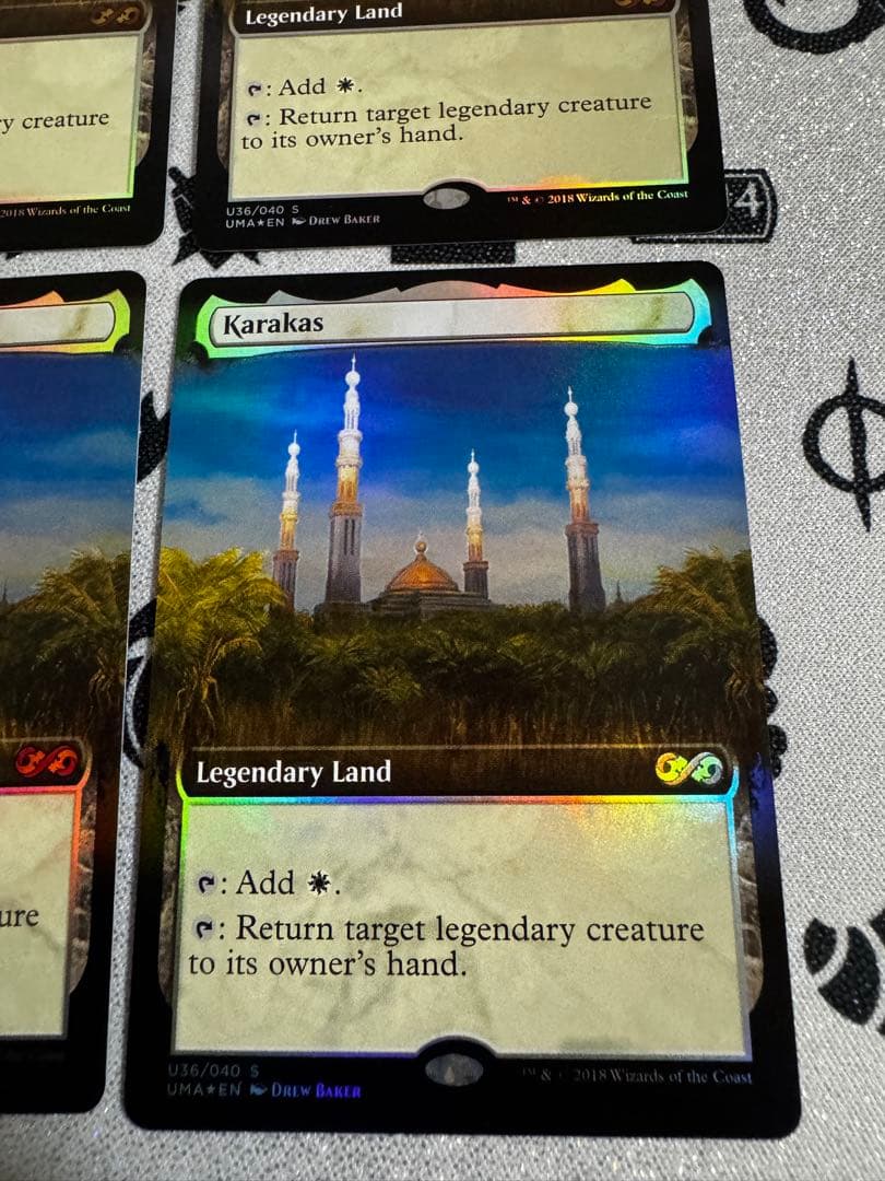 4枚セット カラカス foil 英語