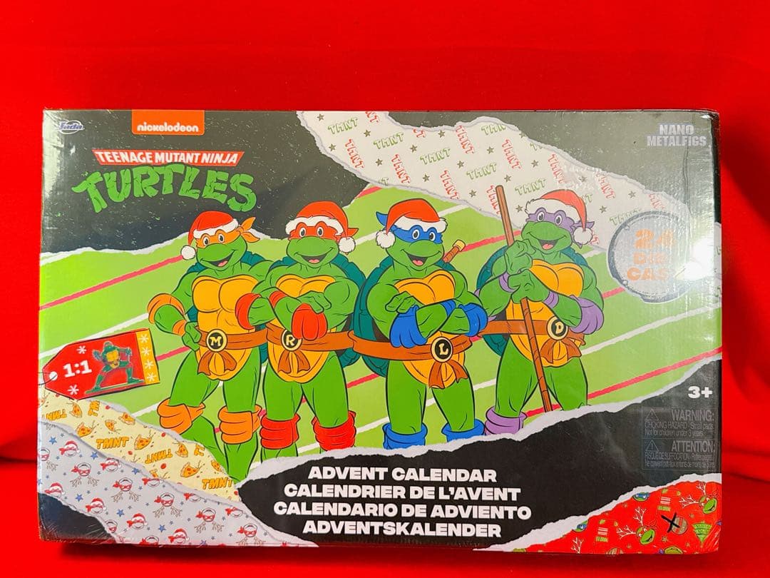 ティーンエージ ミュータント タートルズ アドベントカレンダー フィギュア