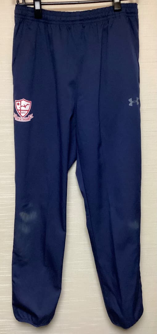 東海大相模ラグビー部　XL ヤッケ上下　ネイビー　アンダーアーマー　ピステ