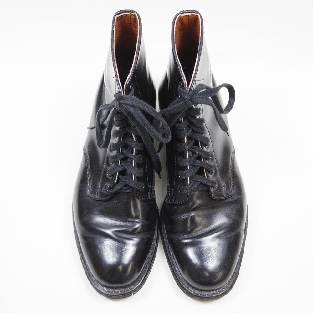 24.5cm　カナダ　ポリスブーツ　ミリタリー　ブラック　P4135