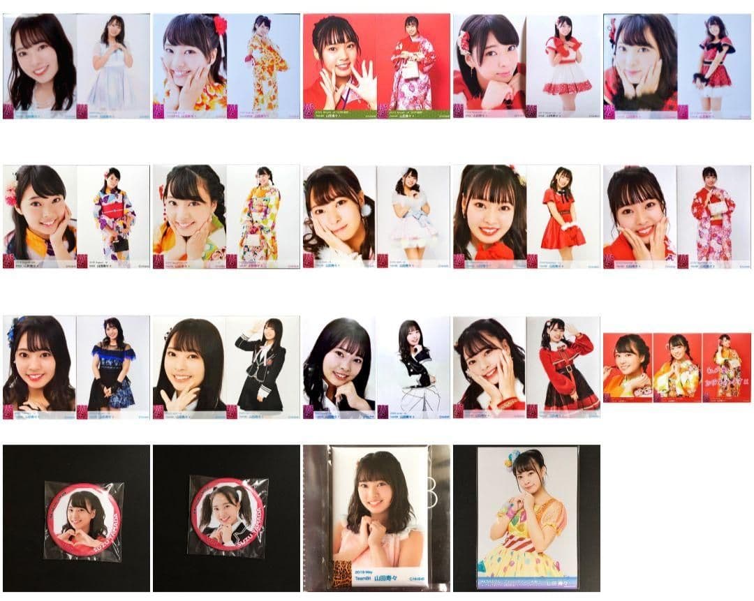 NMB48 山田寿々 生写真 グッズセット