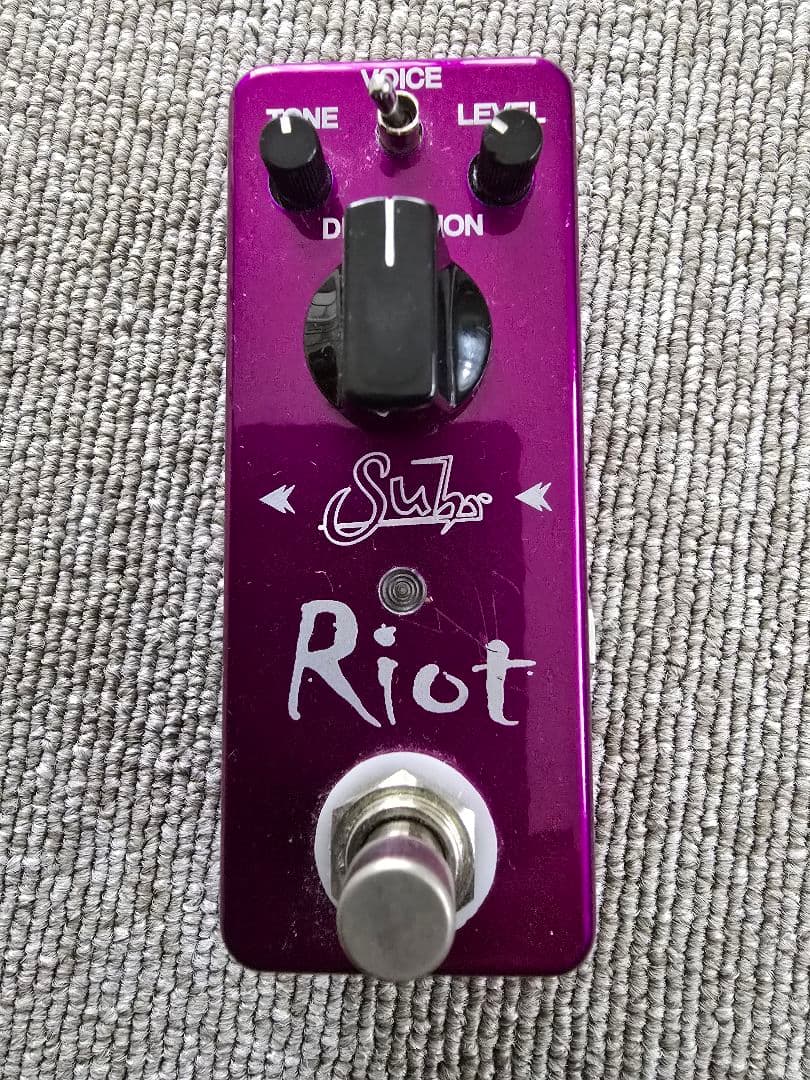 Suhr Riot mini ギターエフェクター パープル