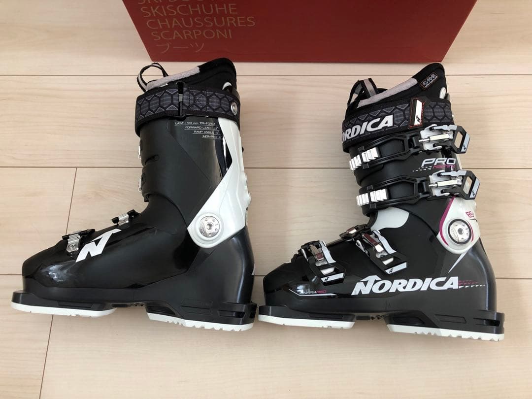 Nordica スキーブーツ レディース ブラック系 23〜23.5cm