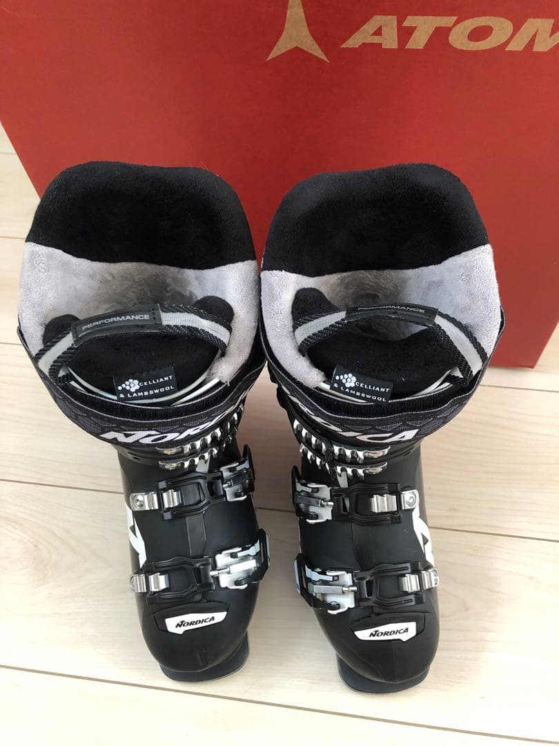 Nordica スキーブーツ レディース ブラック系 23〜23.5cm