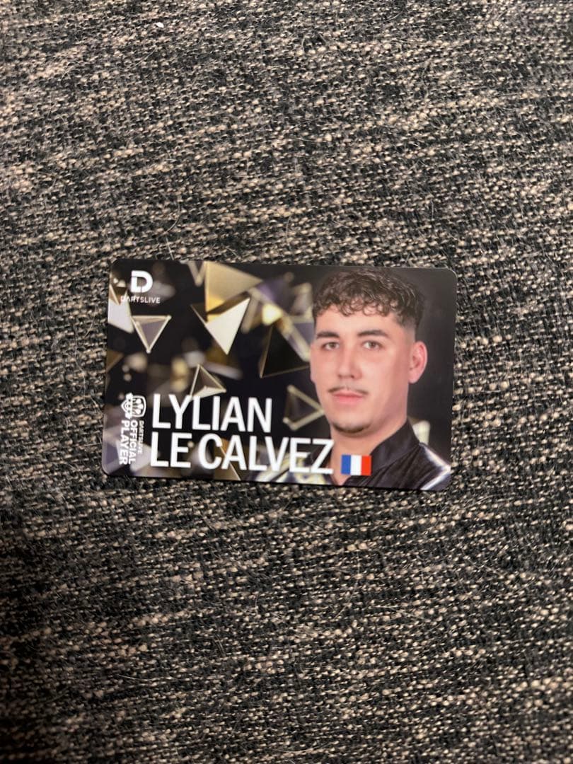 LYLIAN LE CALVEZ ダーツカード　ダーツ祭り　非売品