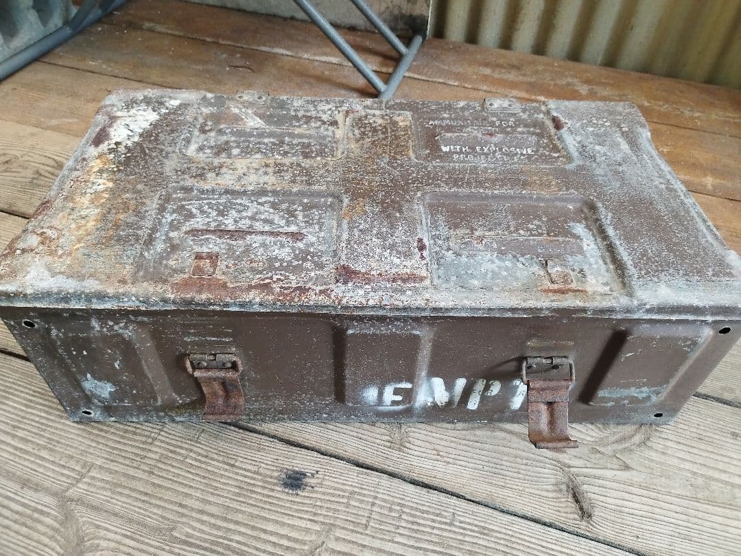 (5051)US．CANONアーモボックス米軍実物　ユーズド