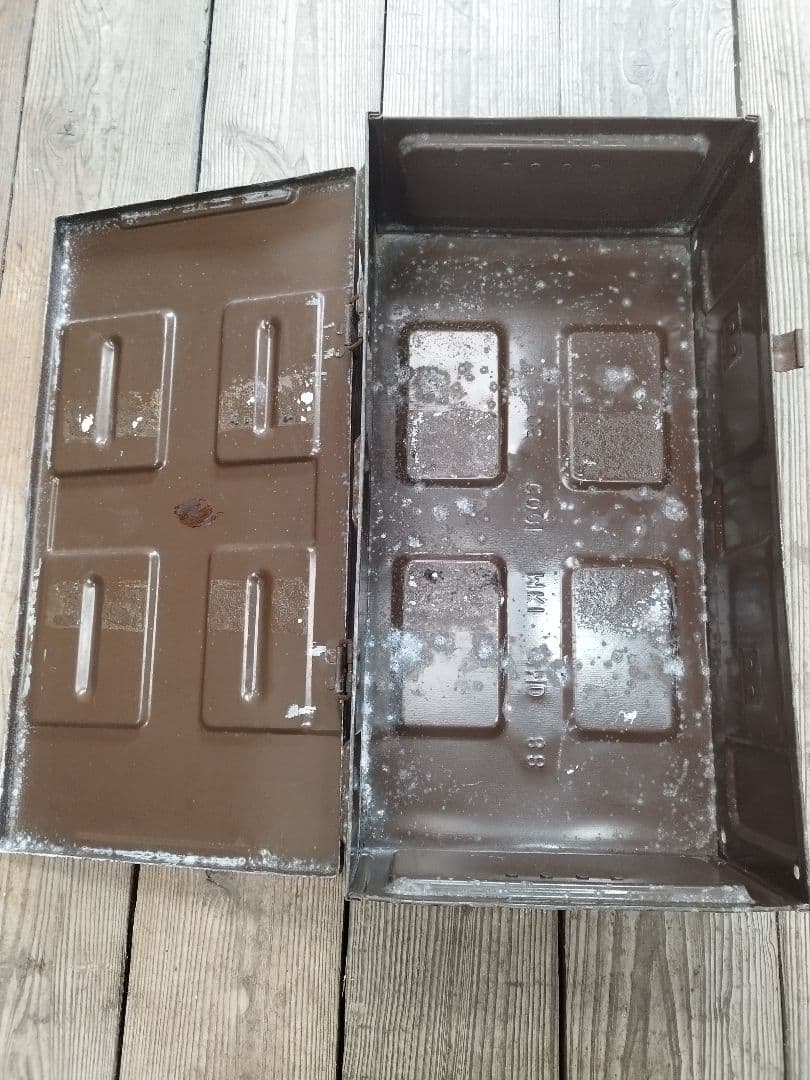 (5051)US．CANONアーモボックス米軍実物　ユーズド