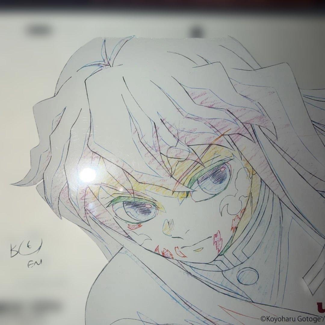 鬼滅の刃 アクリル原画色紙 A6 ufotable SMASH 時透無一郎