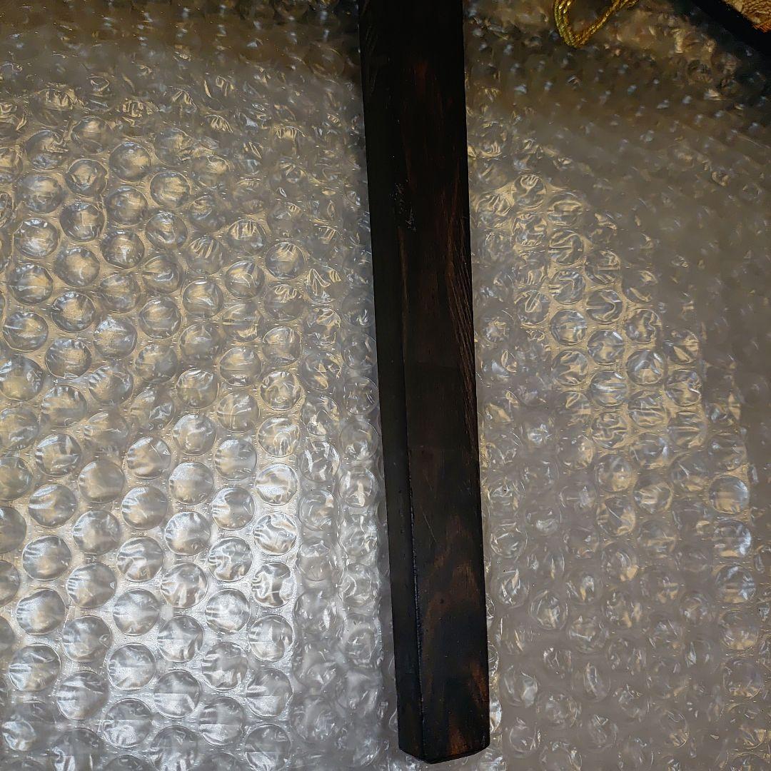 沖縄三線　黒木三線　真壁型　人工皮　三線　黒檀