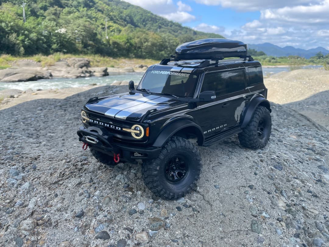 茹で卵トラクサス　TRX4　フォード　2021ブロンコ