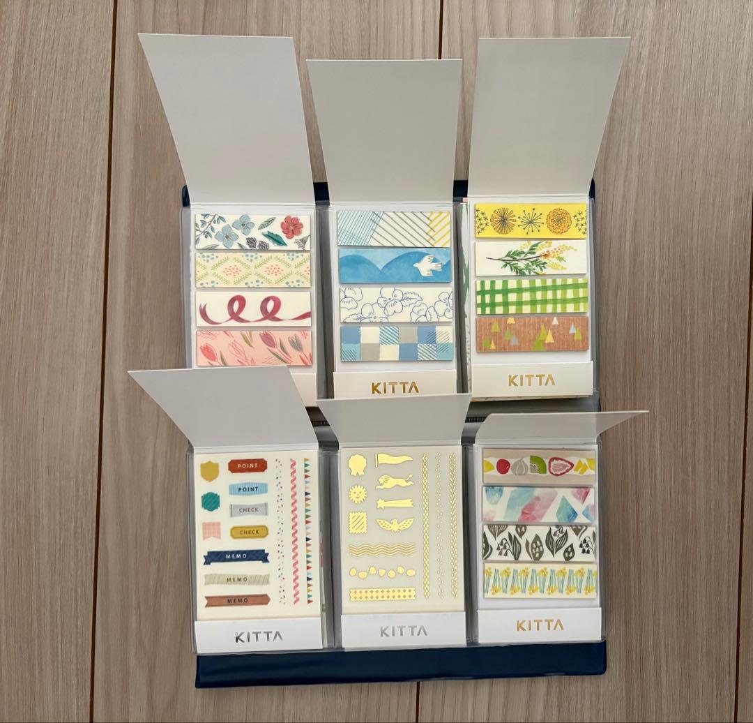 KITTA 中古品　54冊、専用ホルダー3冊セット