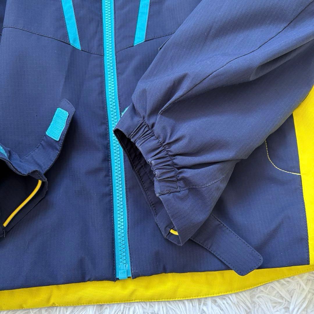 デサント　スキーウェア上下セット160cm ネイビー イエロー