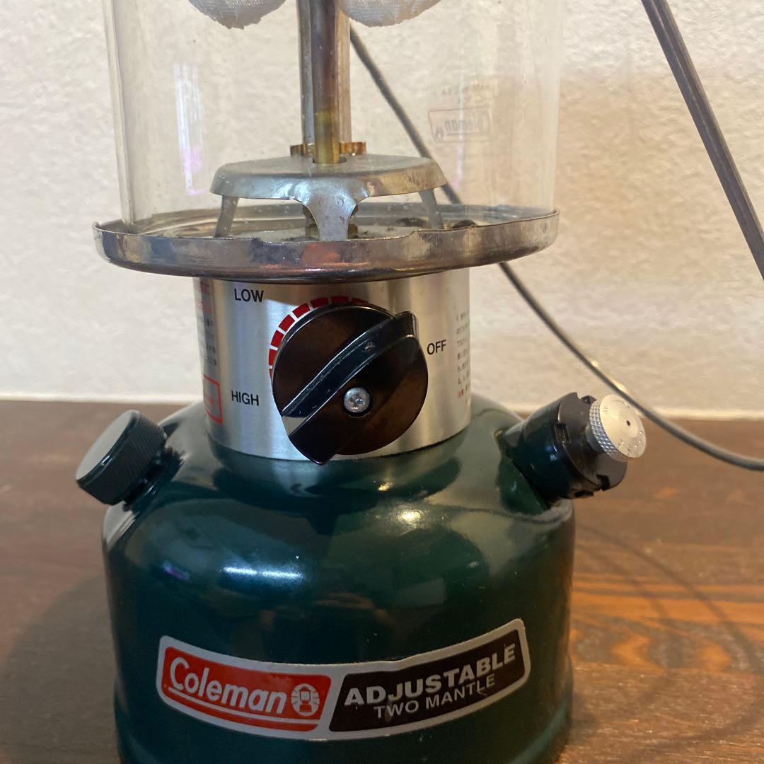 コールマン アジャスタブル ツーマントル ランタン 1995年製 ビンテージ