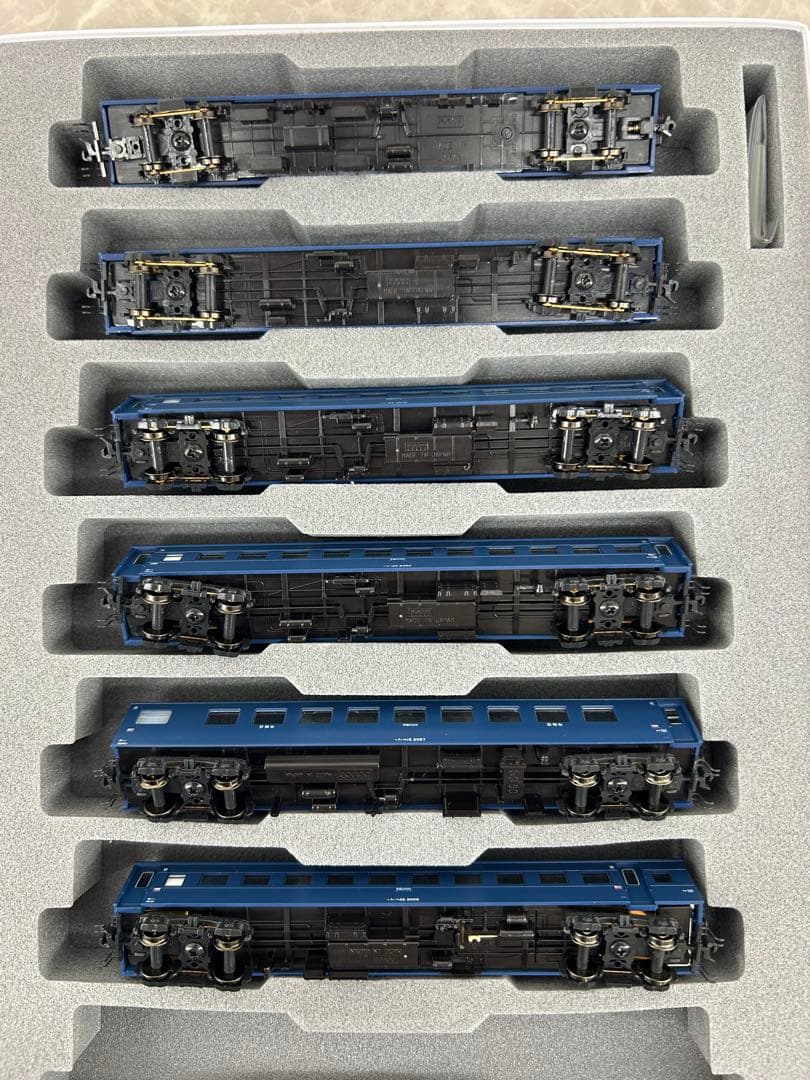 KATO 10-1235.1236 43系 夜行急行「八甲田」7両基本.6両増結
