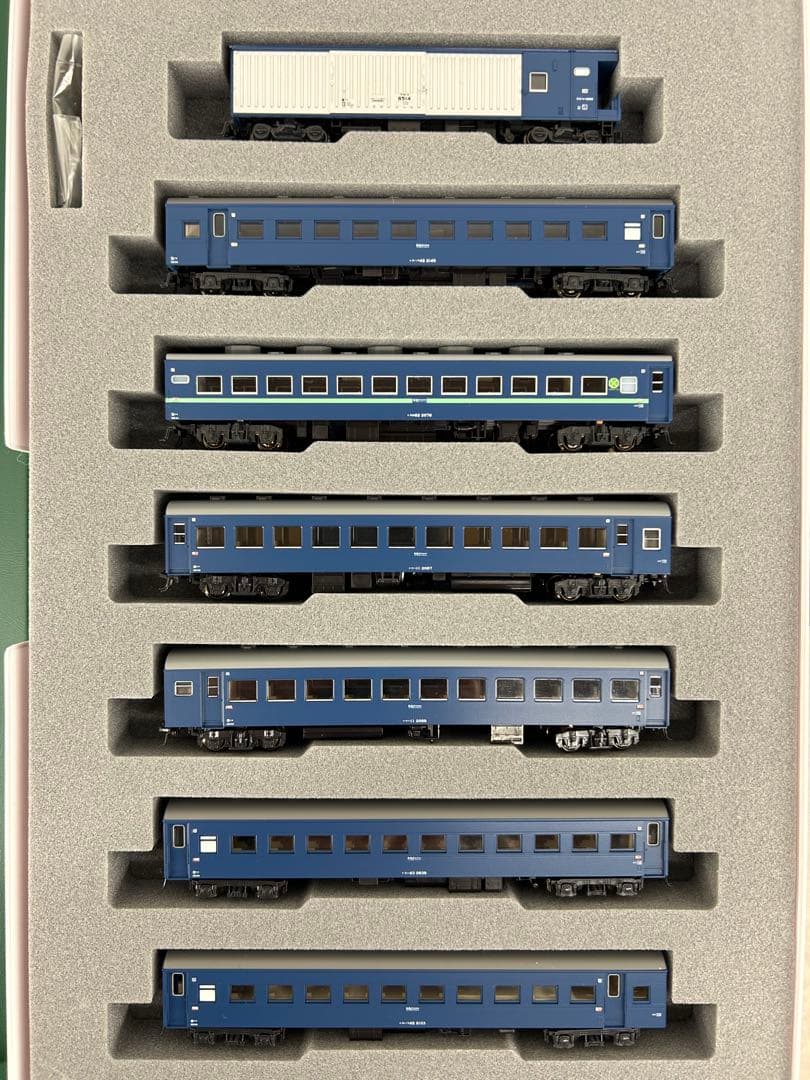 KATO 10-1235.1236 43系 夜行急行「八甲田」7両基本.6両増結