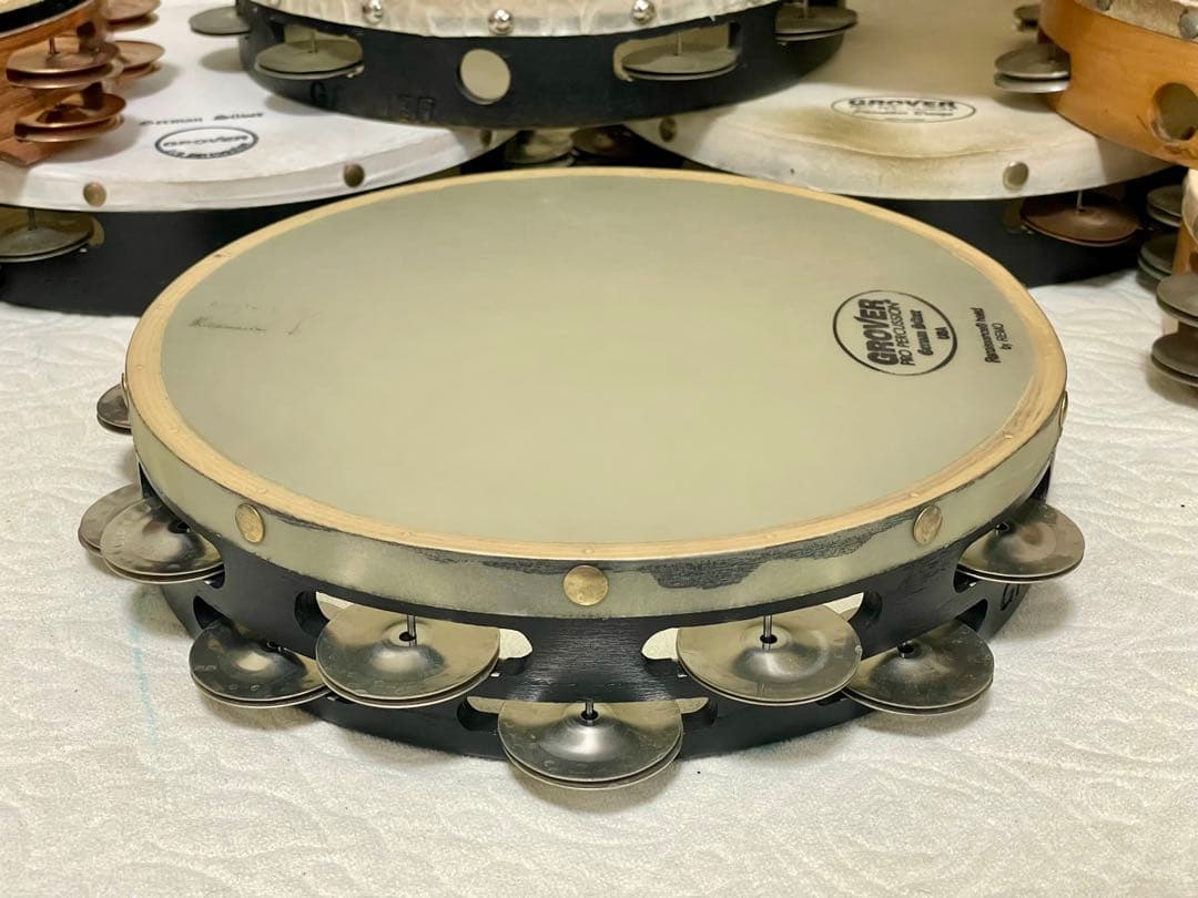 GROVER（グローバー）プロフェッショナル タンバリン 10インチ T2GS