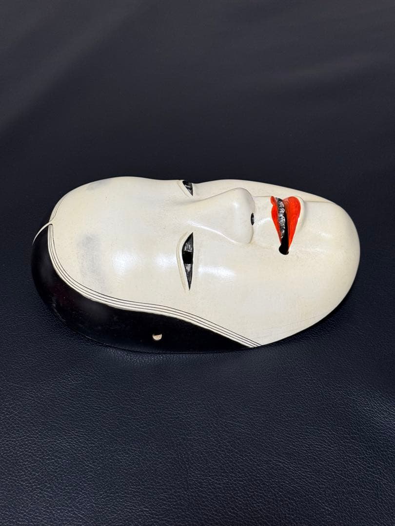 面　めん　小面　美品　能面　木彫り　美術品　能楽　舞踊　大衆演劇　芝居　着物