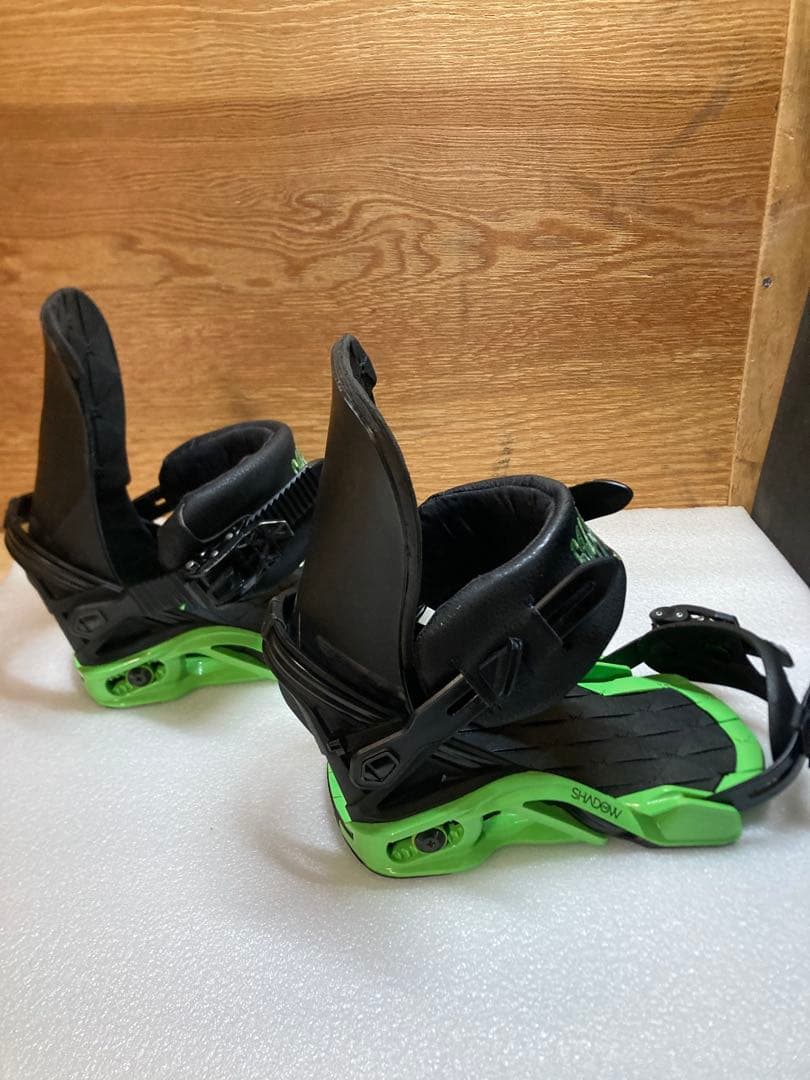 SALOMON DISTRICT スノーボード ビンディング グリーン　S