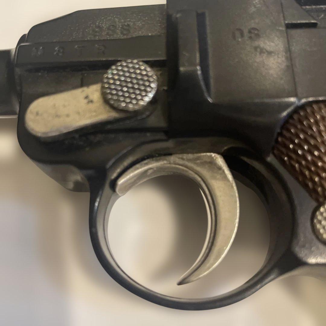 古いガスガン ルガー08p