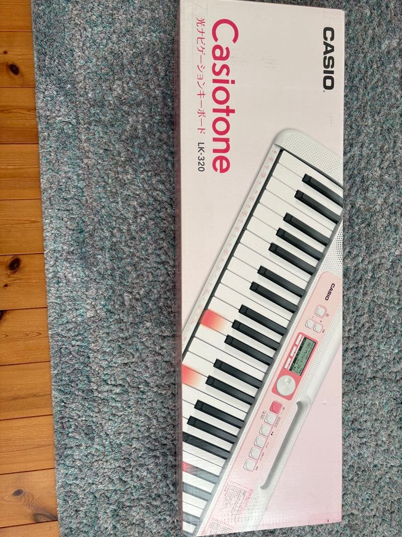CASIO Casiotone LK-320 61鍵 ホワイト