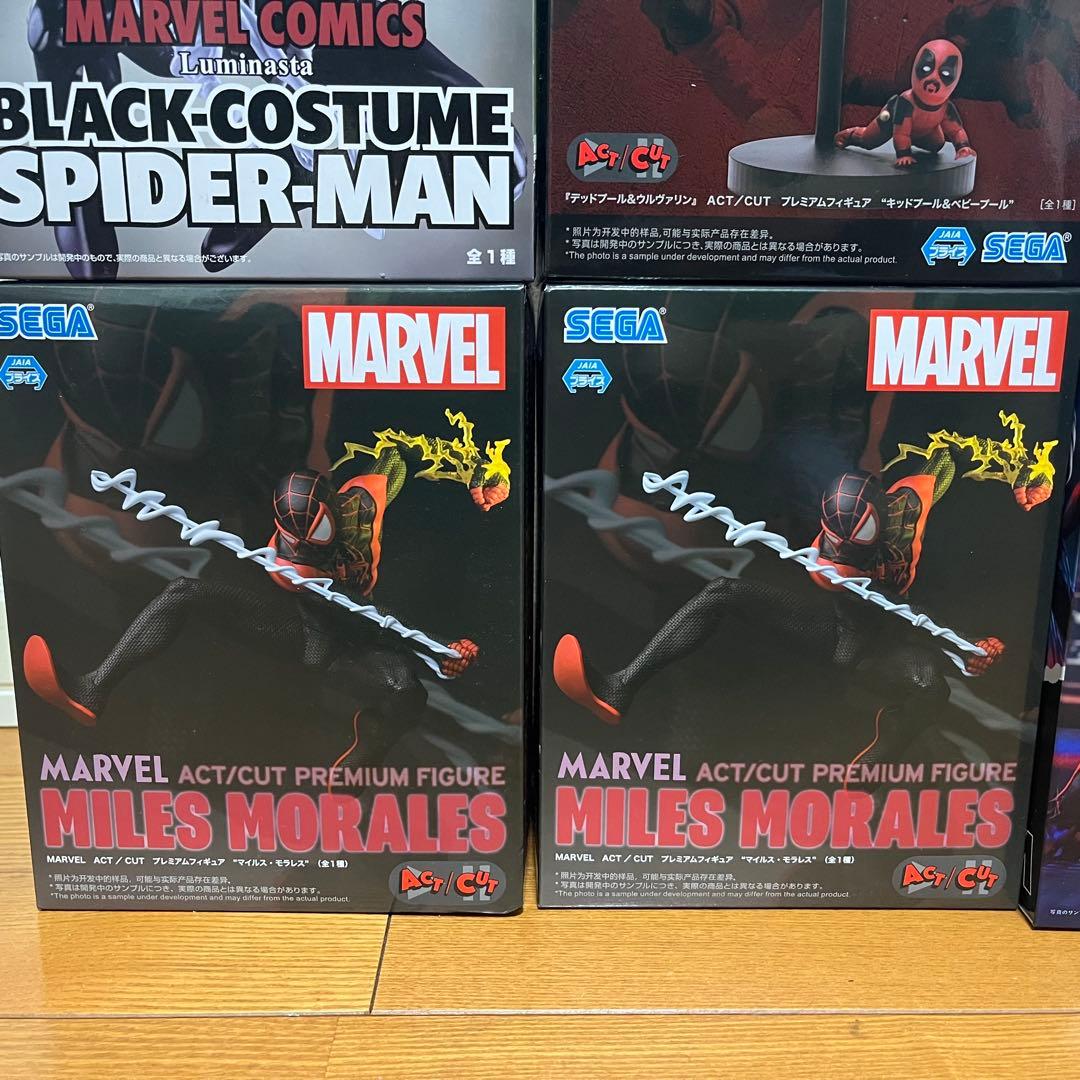 スパイダーマン　ベノム　キッドプール　フィギュアまとめ売り