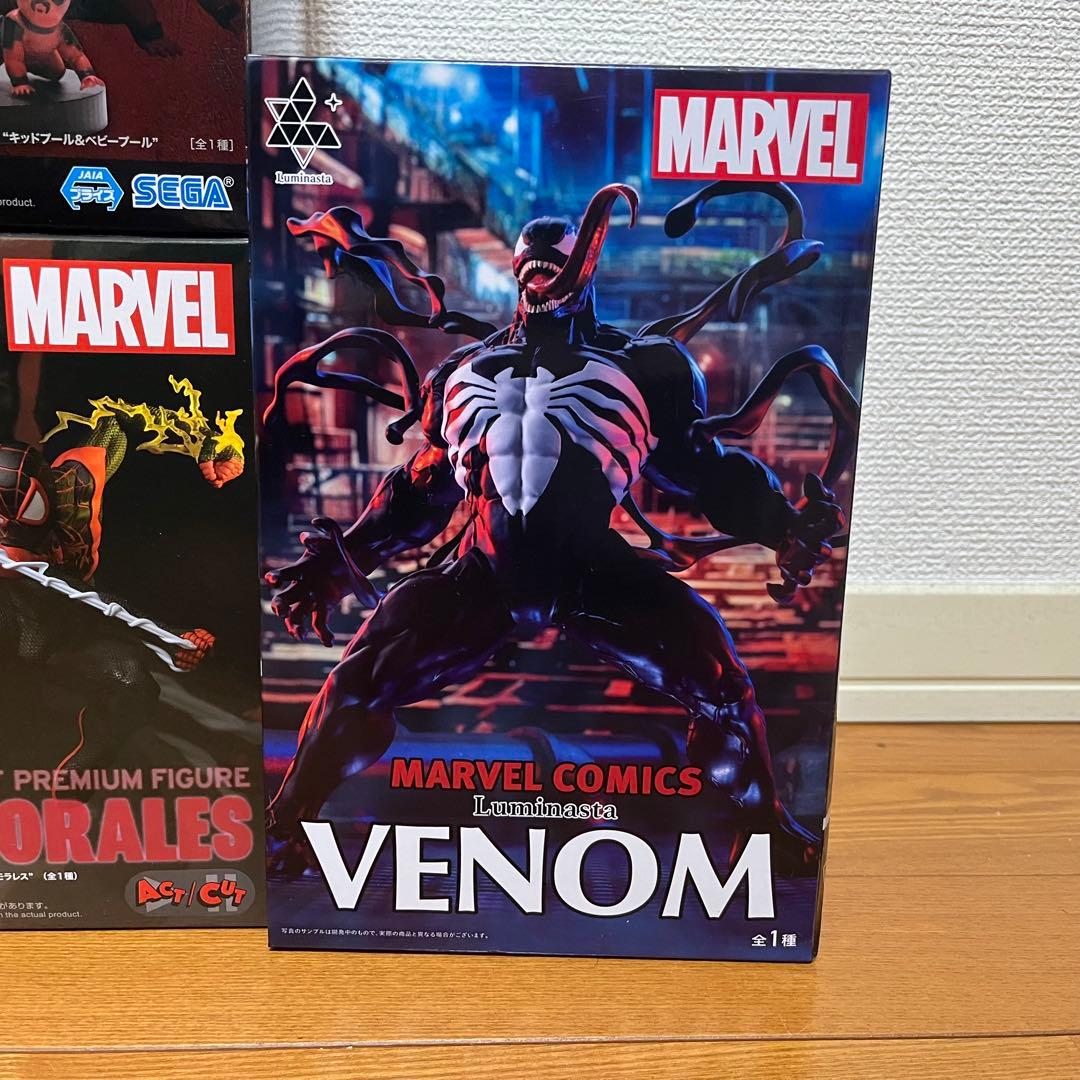 スパイダーマン　ベノム　キッドプール　フィギュアまとめ売り