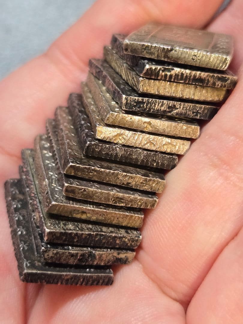 一分銀 13枚 112.19g