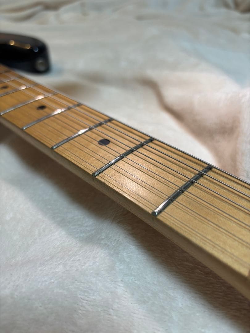 【調整済】squire affinity strato casterサンバースト