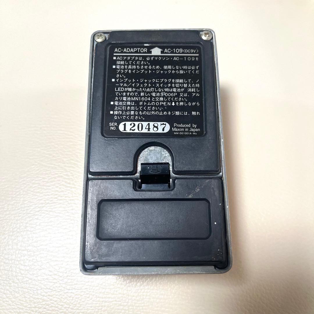 【レア品】Maxon マクソン ギターエフェクター ビンテージ PT-909