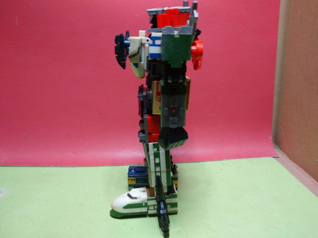 ライデンではありません!超激レア30年物中古品タカラ ダイアクロン トレインロボ