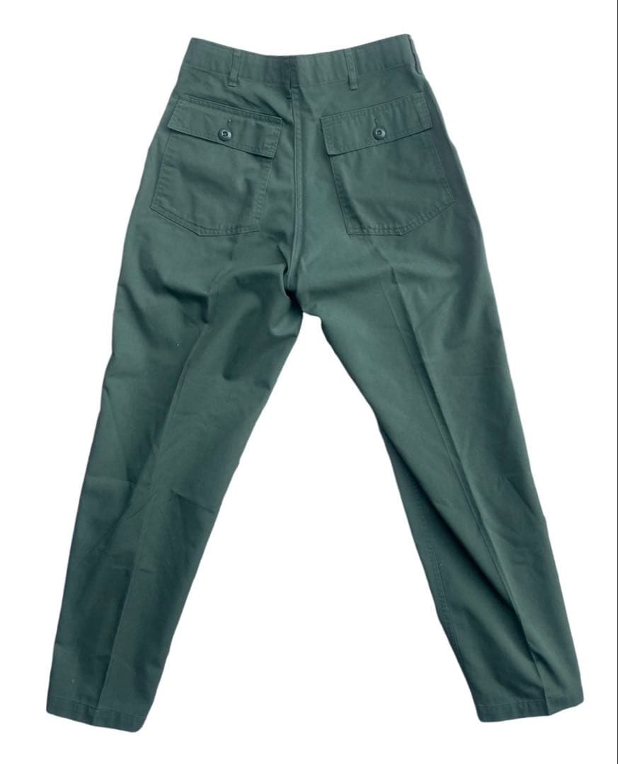 米軍本物OG-507ユーティリティパンツ1980年官給品バイカーパンツ32×31