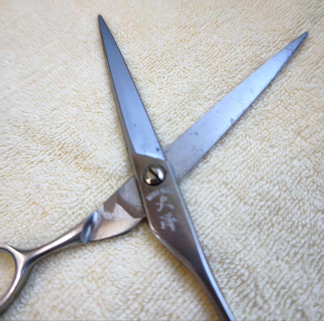 大洋No45　オールステンレス　トリミング ハサミ　18.8センチ
