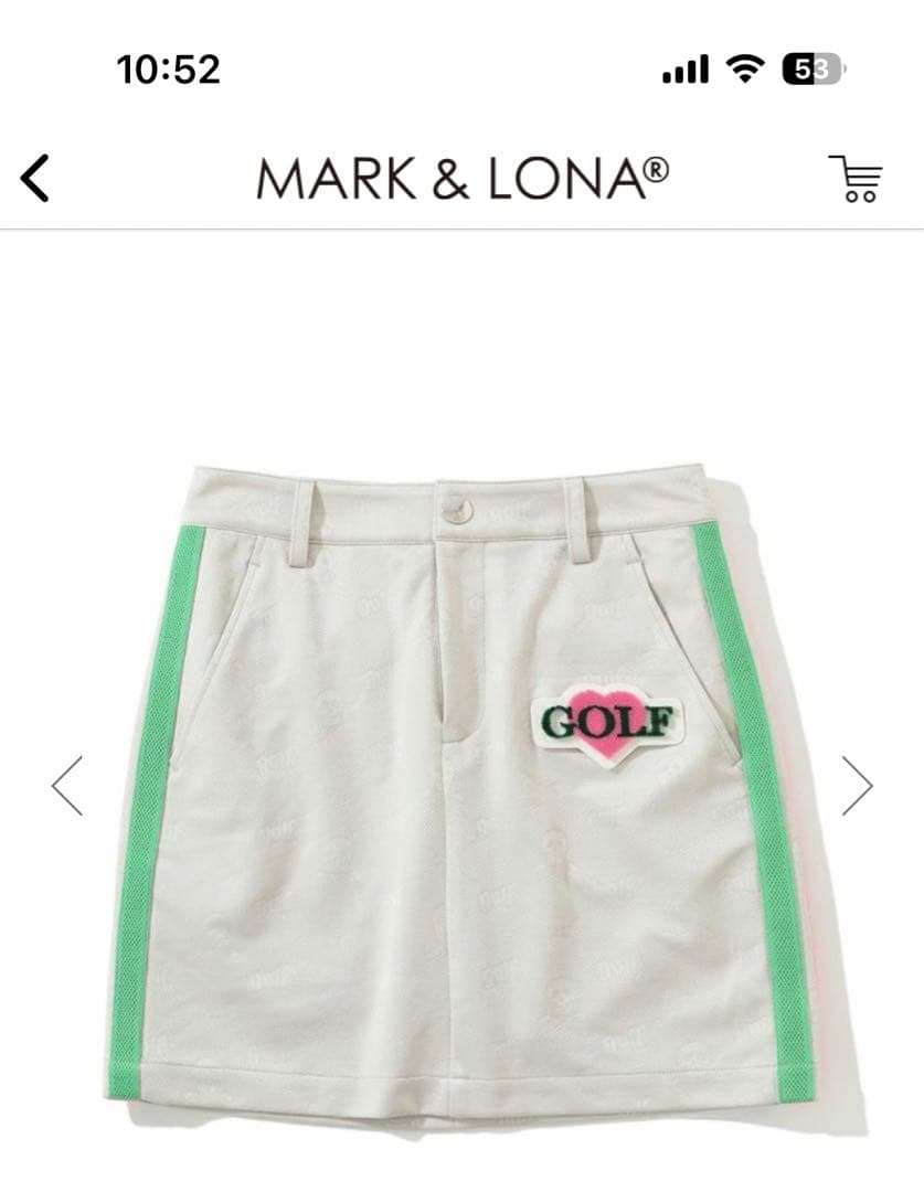 マークアンドロナ　スカート