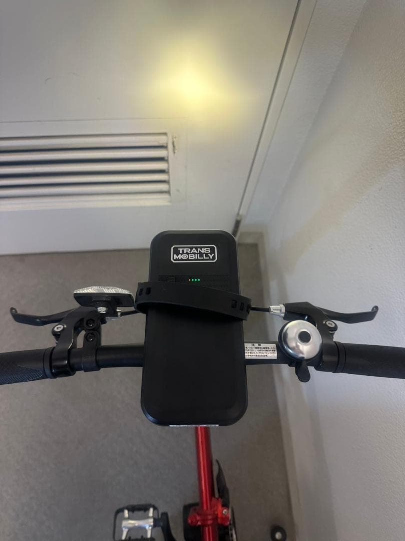 『配送可』ＴＲＡＮＳＭＯＢＩＬＬＹトランスモバイリー最少最軽量電動アシスト自転車