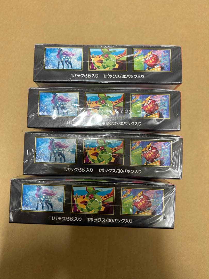 ポケモンカード インフィニティX 4BOX 新品未開封　シュリンクあり